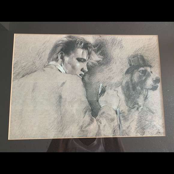 Elvis Presley Pencil Sketch - Picture 2 of 3
